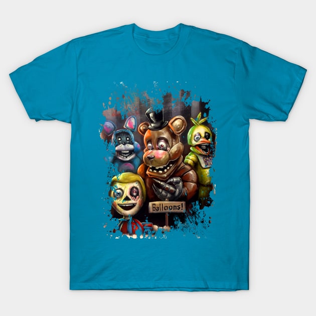 five nights at freddies T-Shirt by chudd